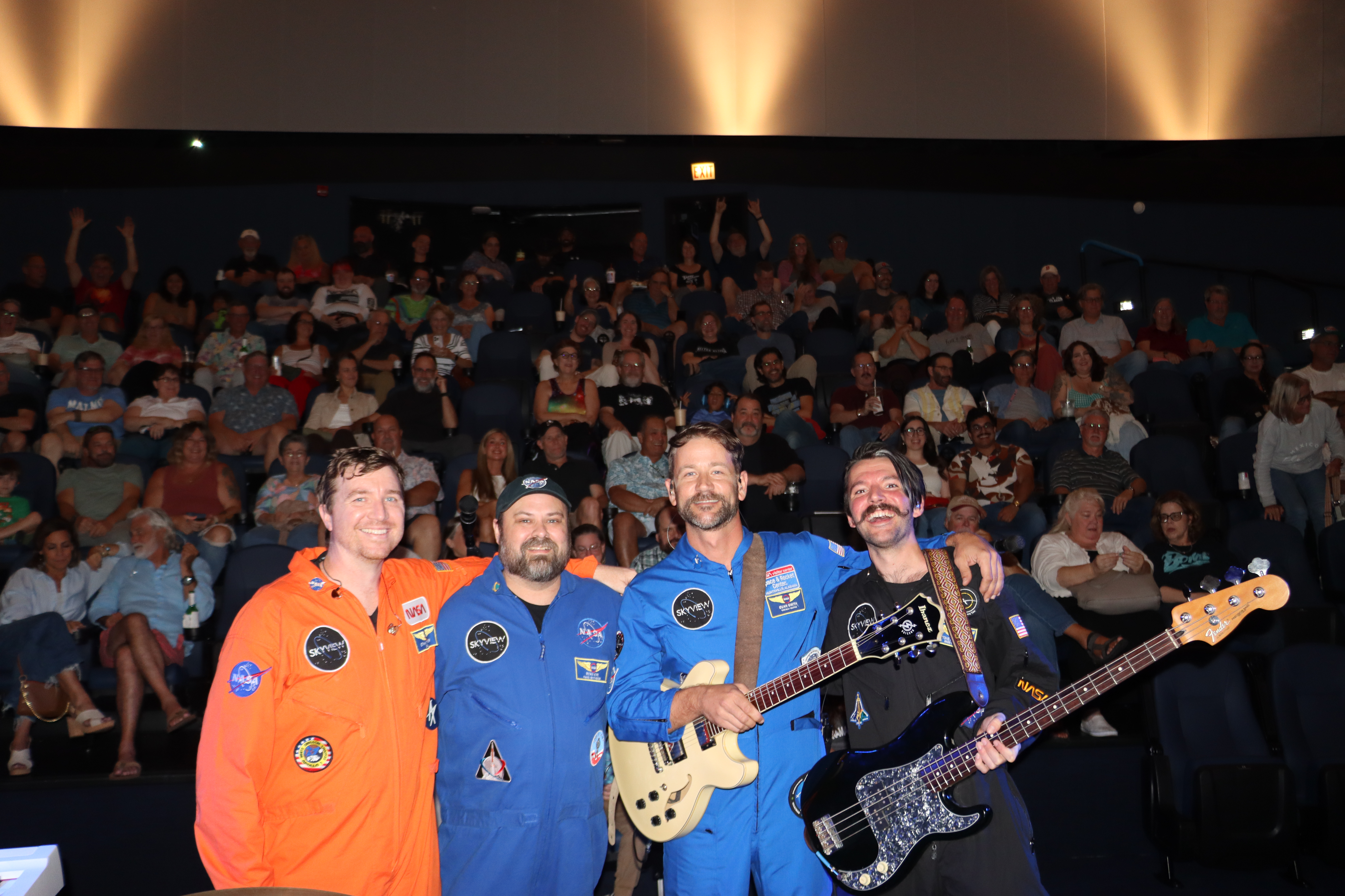Planetarium Crowd