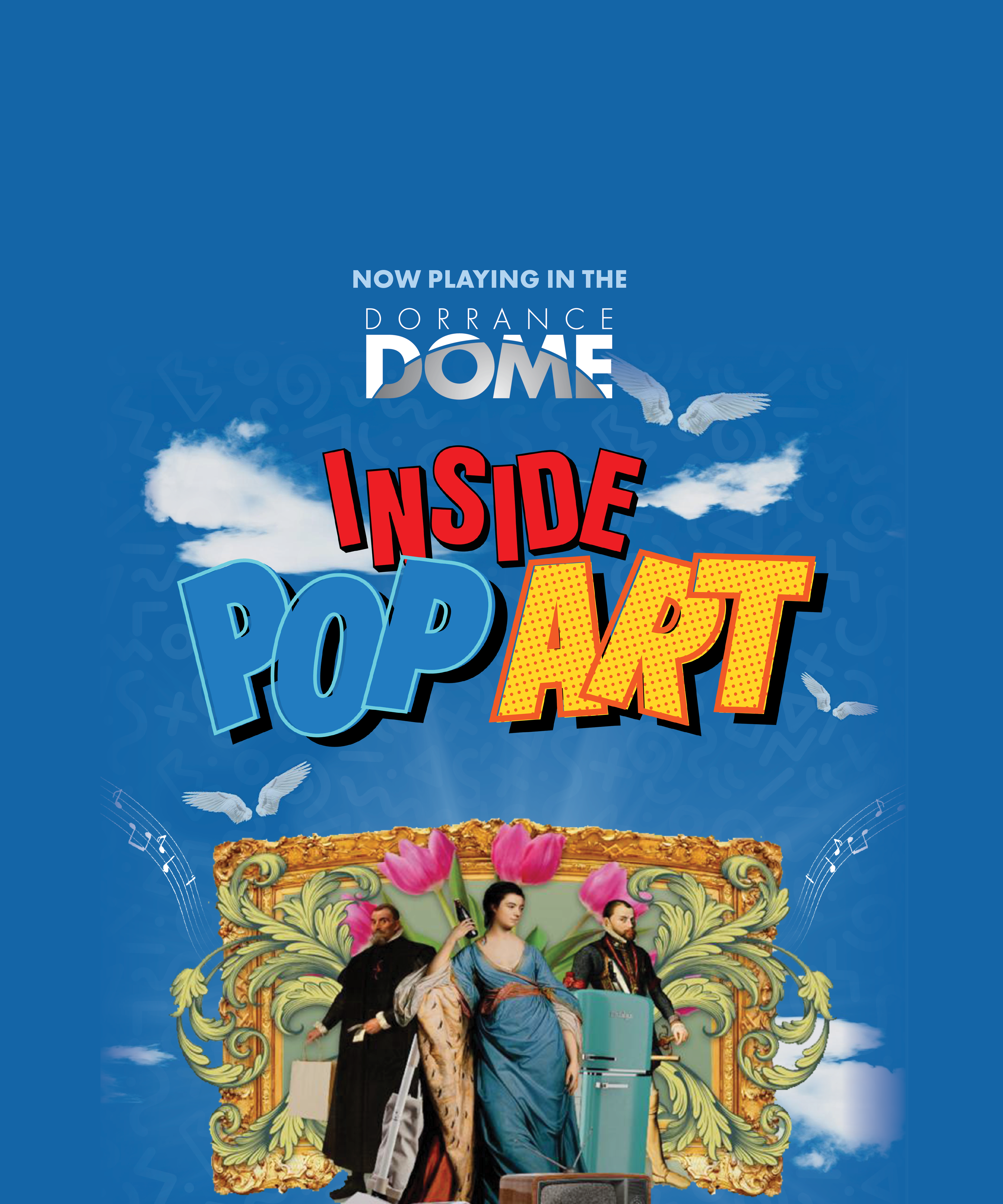 Arizona Science Center Dorrance DOME - inside Pop Art